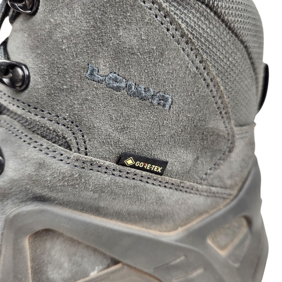 Lowa Zephyr GTX Mid TF Wolf Gray Waterproof Goretex Hiking Boot Mens Size 13 - Picture 10 of 13